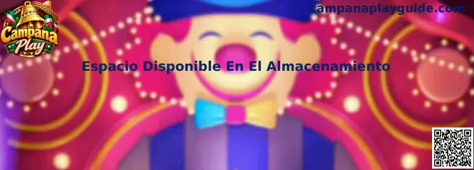 Espacio Disponible En El Almacenamiento para Campana Play