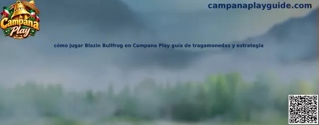 Imagen ilustrativa de la guía para aprender a jugar Blazin Bullfrog en Campana Play